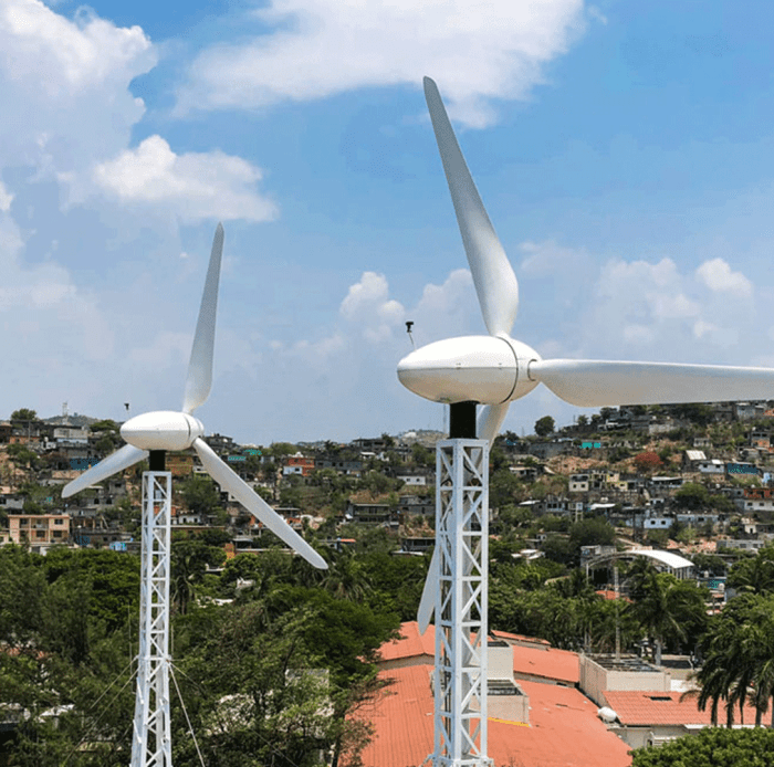 Wind turbines for small businesses