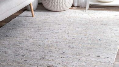 Organic cotton rugs