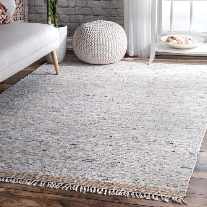 Organic cotton rugs