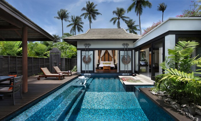 Luxury resorts in Thailand with private villas and spa facilities