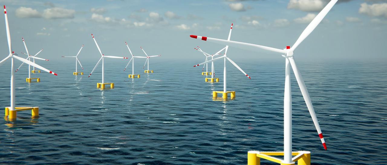 Offshore wind farms in Scandinavia