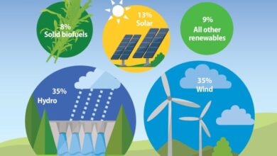 Top countries using green energy