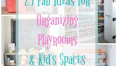 Organizing ideas organization kids room kid spaces playrooms playroom fab decor diy porch thehappyhousie article storage choose board