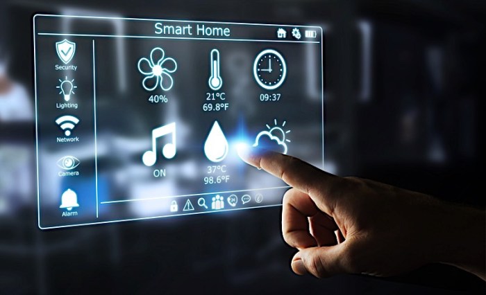 High-tech smart homes