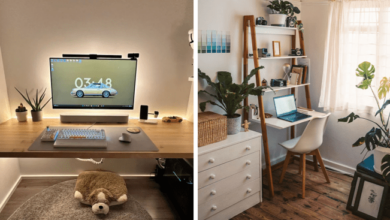 Home office setup ideas