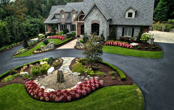 Modern driveway designs for homes