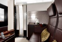 Luxury flight experiences with private suites and butlers