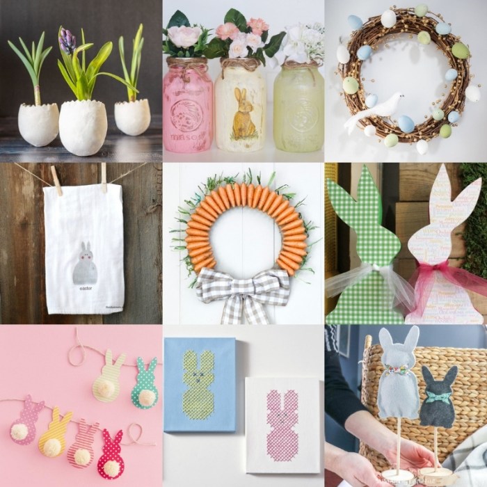 Easter decorations diy bunny large ideas easy spring cute 2021 table