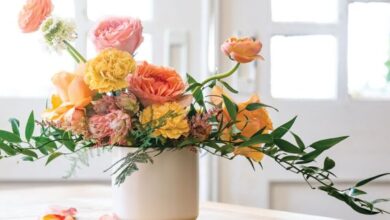 Spring floral arrangements for homes