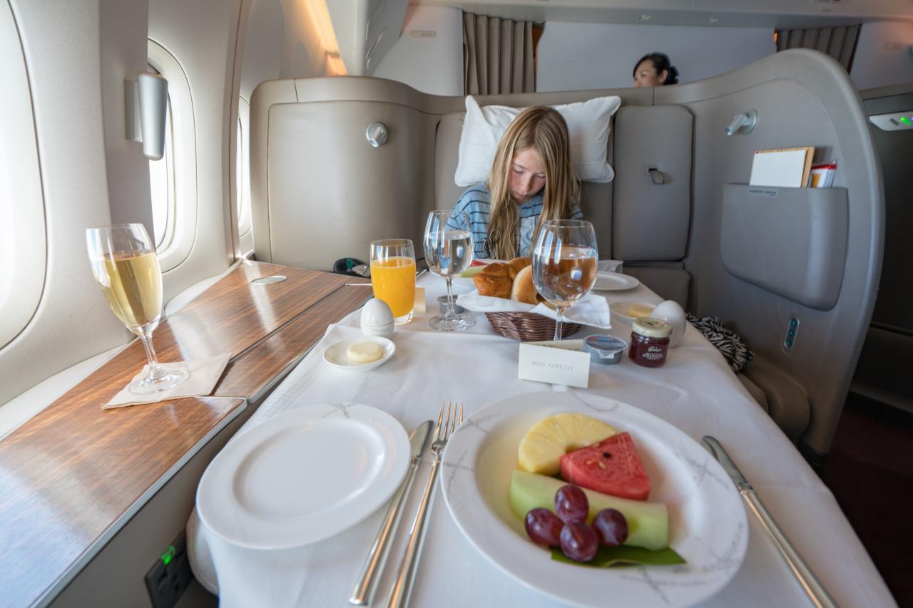 How to upgrade to a luxury flight for less money